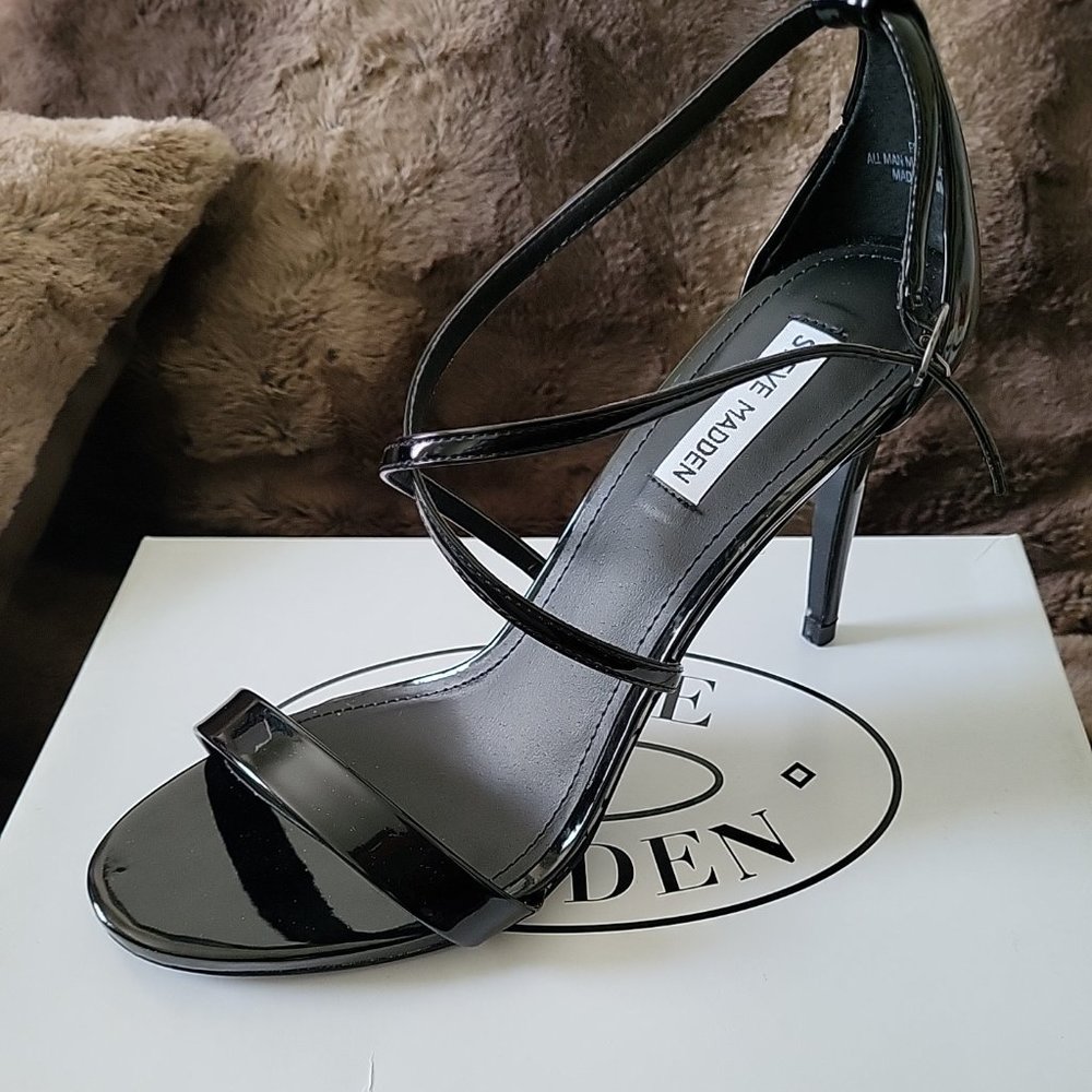 Steve Madden Stappy Patent Leather Heels